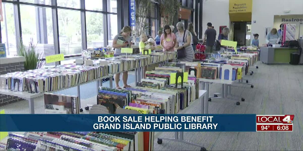 Book sale benefits the Grand Island Public Library
