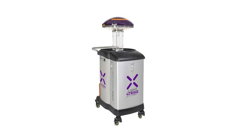 Zapping Germs Merrick County Medical Center introduces “germ zapping” robot
