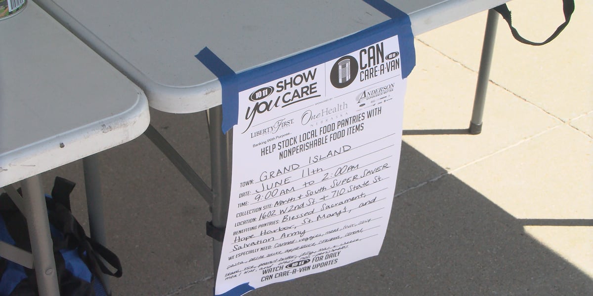 Food donation event helps fill food pantry needs in central Nebraska Food donation event helps fill food pantry needs in central Nebraska