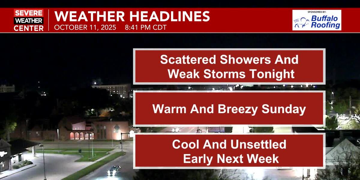 Fresh Weather A warm and windy start to the new week ahead of cool and unsettled ...