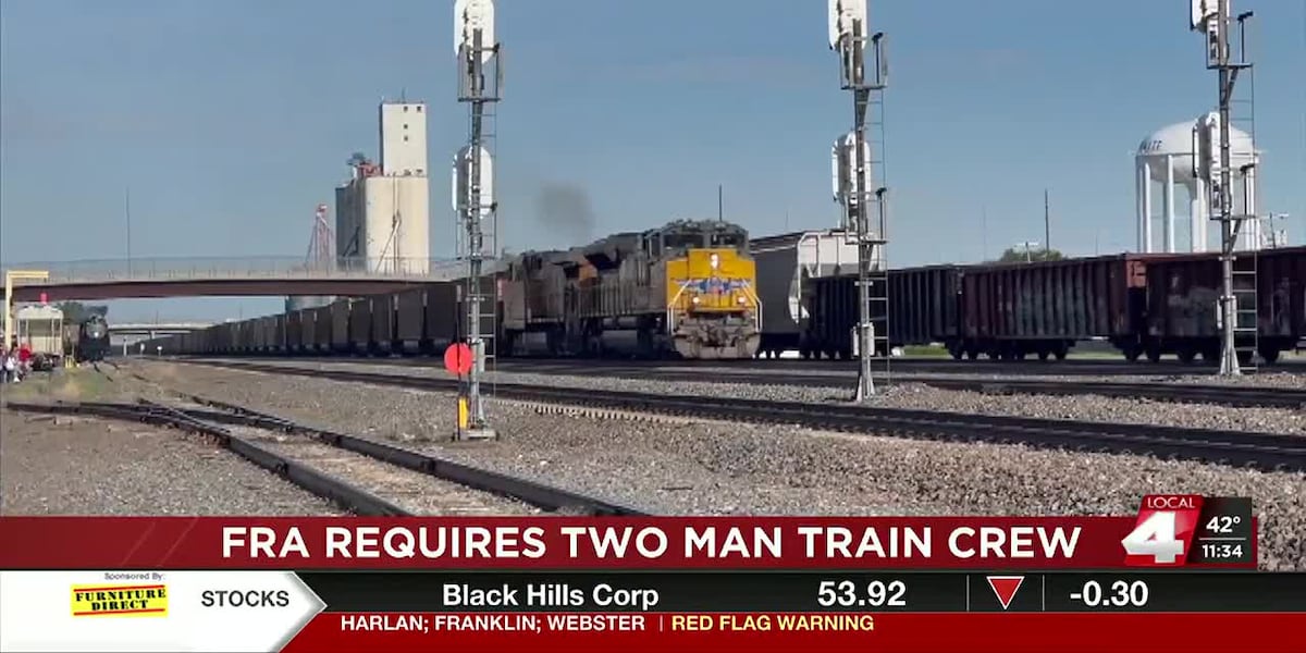 Train Crew Federal Railroad Administration adopts two man train crew rule