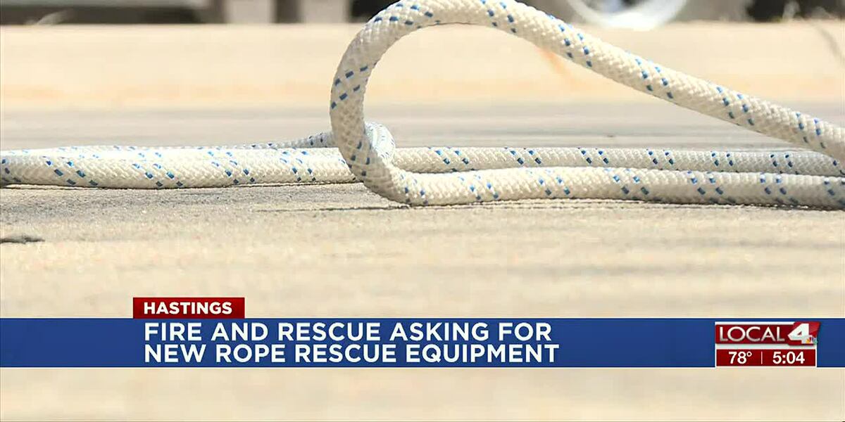 Hastings Fire and Rescue asking for new rope rescue equipment