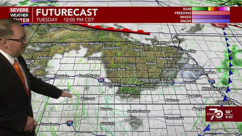 Rain moves out, mild fall temperatures move in