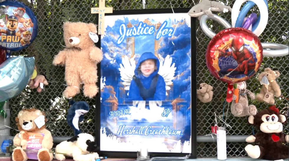 Authorities recovered the remains of 7-year-old Hershall Creachbaum Jr., who had autism and...