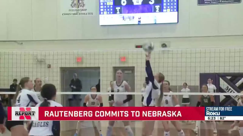 Volleyball standout Rautenberg commits to Nebraska