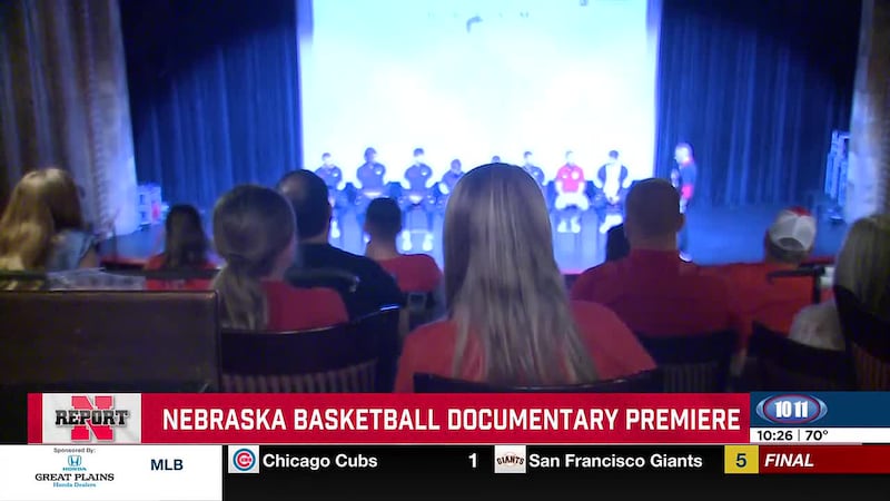 Fans join Nebraska basketball players for premiere of 2025-26 documentary