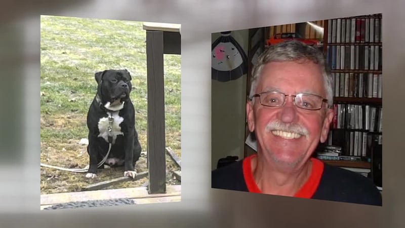 A woman has been charged after her pit bull mauled and killed her 78-year-old father, who had...