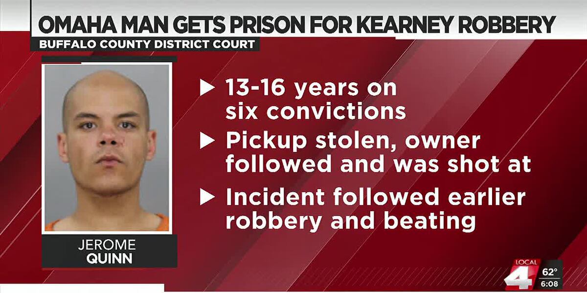 Kearney Josh Riddle Omaha man gets prison sentence for Kearney robbery