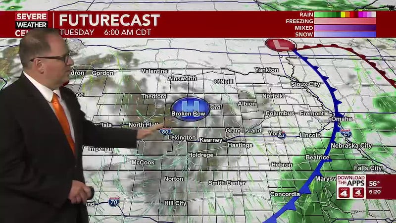Rain moves out, mild fall temperatures move in